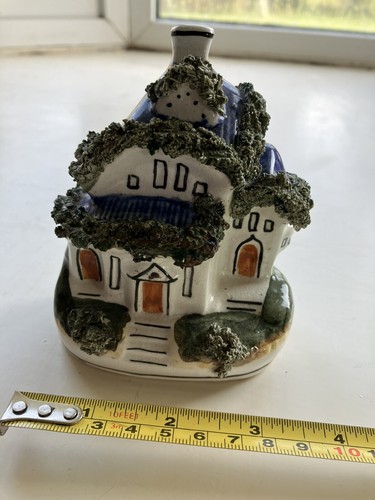 Antique staffordshire cottage - staffordshire,
