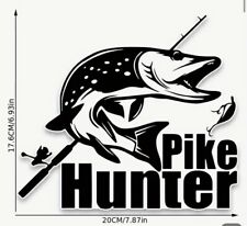 NEW PIKE HUNTER CAR STICKER