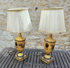 Pair Of Lacquered Sheet Metal