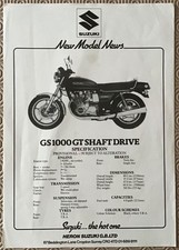 SUZUKI GS1000 GT MOTORCYCLE
