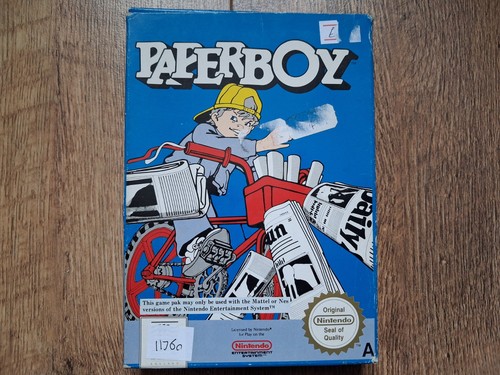 Paperboy rare boxed nintendo - -,