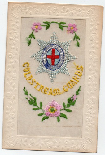 Ww1 patriotic embroidered silk - patriotic,