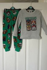 Paw patrol fleece soft grey - paw,