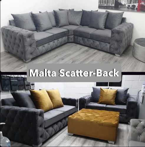 Ashley malta corner sofa - /,
