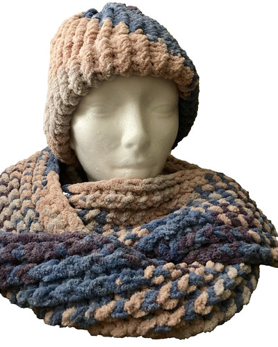 Handmade loom knitted cozy - handmade,