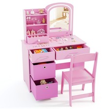 Kids Pink Vanity Set Princess