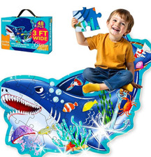 QUOKKA Glitter Shark Sea Floor