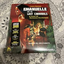 SEVERIN JOE D’AMATO EMANUELLE & LAST CANNIBALS NEW/SEALED BLU-RAY w/SLIPCASE