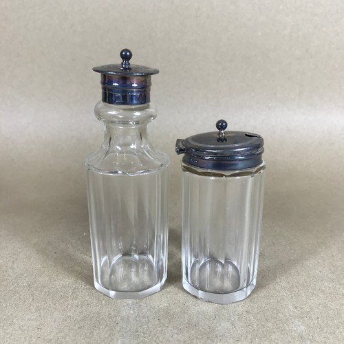 Vintage silver plate sugar - silver,