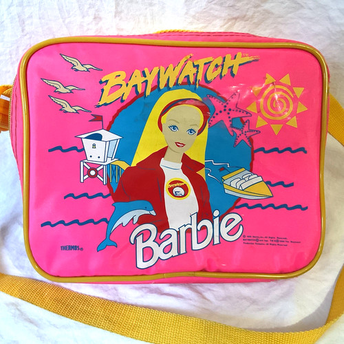 Vtg barbie bay watch insulated - vtg,