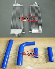 Aluminum Radiator+Blue Hose