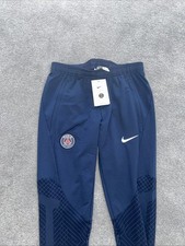 Bnwt Nike Dri-fit Navy Slim Fit Size Small Track Suit Bottoms PSG Paris Saint