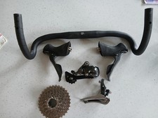 Claris Groupset With only 74 Miles on it. Brand new shimano chain. Bargain!