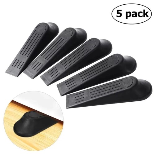 5pcs door stop wedge - door, heavy