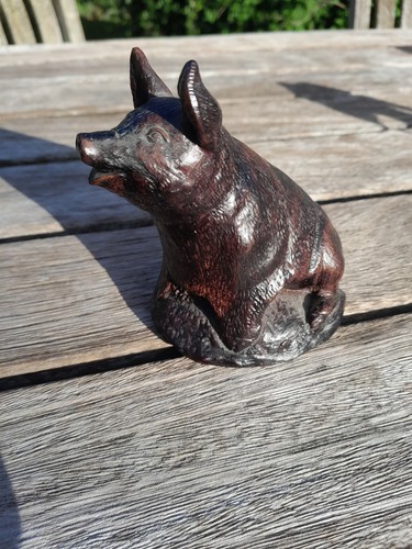 Jade house crafts resin pig - jade,