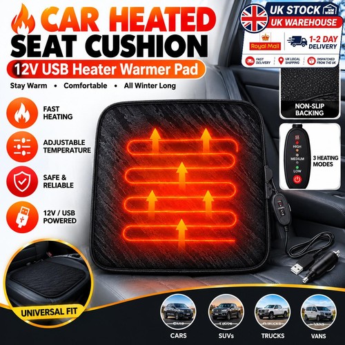 Heated seat pad - seat, electric