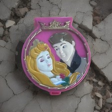 Vintage Compact Disney Polly Pocket Sleeping Beauty Playset 1996 Bluebird