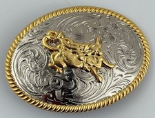 Vtg Western Rodeo Bull Rider