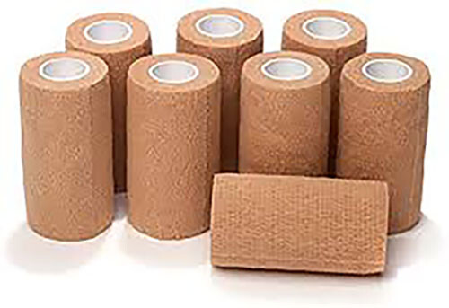 Cohesive bandage tan - bandage,