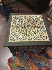 Zouk painted Moroccan coffee