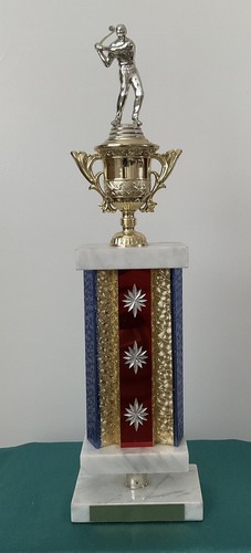 Large vintage golf trophy - large,