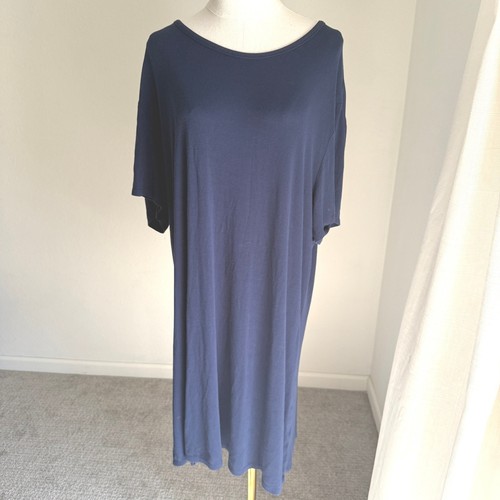 Cozy earth navy blue - blue, bamboo