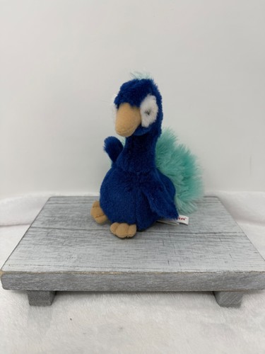 Peacock plush stuffed - peacock, 6”