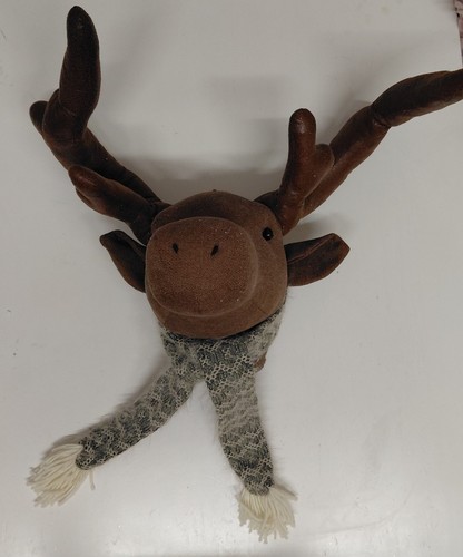 Fabric moose head hanging - moose,