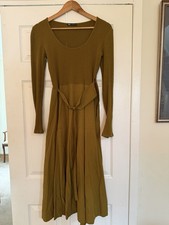 Zara mustard contrast long