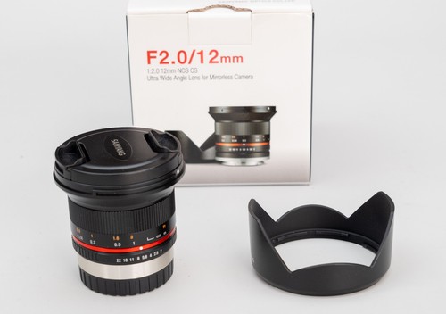 Samyang 12mm cs ncs lens - 12mm,