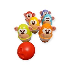 Chicco Monkey Strike Kids Bowling Set . VGC .