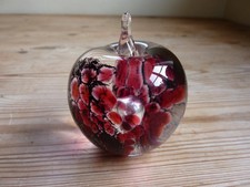 Laugharne Pink Glass Apple