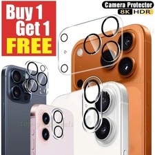 Tempered Glass CAMERA LENS Cover Protector for iPhone 17 Pro Max 16 15 14 13 12
