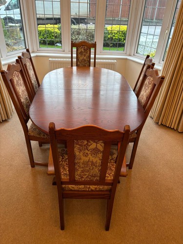 Extendable mahogany dining - extendable,