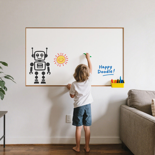 Magnetic fridge whiteboard dry - magnetic,