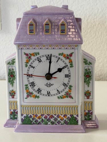 Lenox village clock spice - lenox,