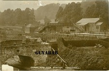 Canal and New Station, Tettenhall RP nr. Wolverhampton, Wombourne, G.W.Railway