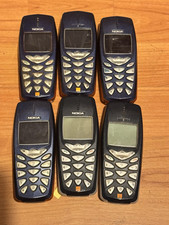 6 X Nokia 3510 , 3510i - Mobile Phone Incomplete Untested Faulty