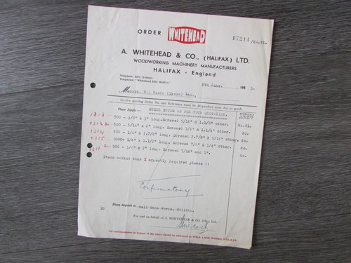 Whitehead co of - whitehead,