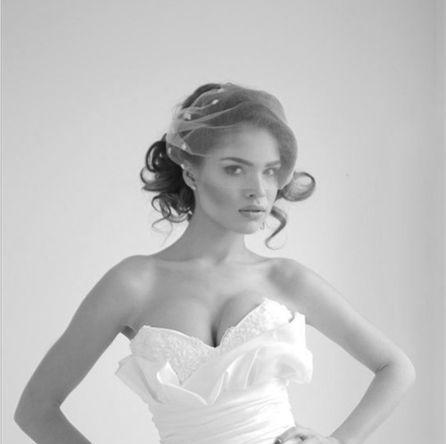 Wedding fascinator birdcage - wedding,