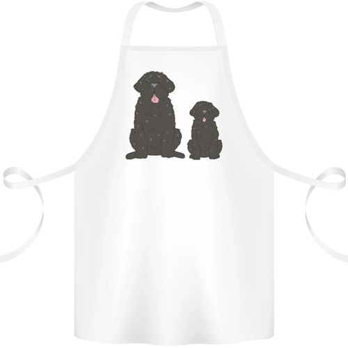 Newfoundland dog with puppy - newfoundland,