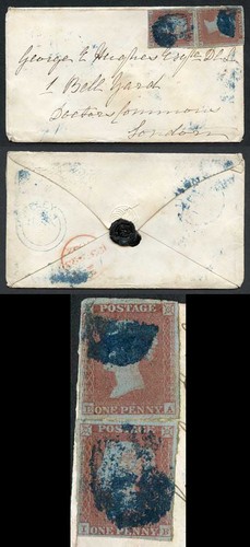 1841 penny red - 1841, and