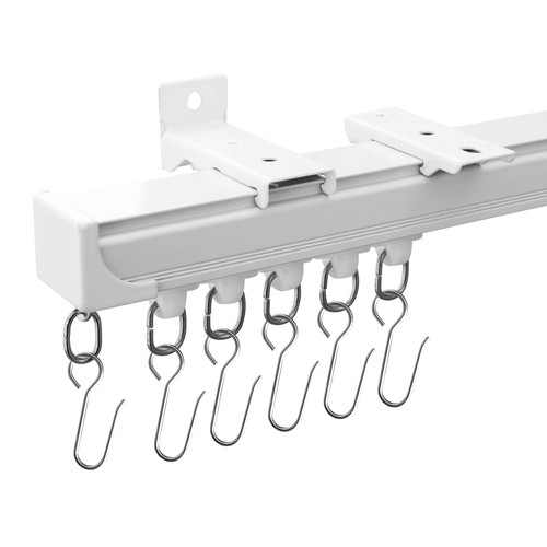 Ceiling curtain tracks - ceiling,