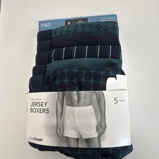 M&S 5 Pack Pure Cotton Jersey