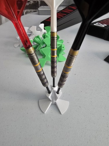 X10 dart stand holds darts - dart,