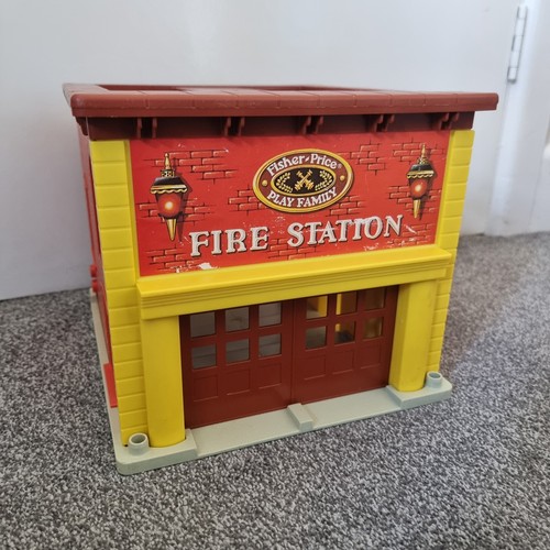 Vintage fisher price fire - fisher,