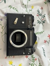 Zenit et SLR 35mm Film Camera Shutter Lightmeter Reelwinder Works Vintage