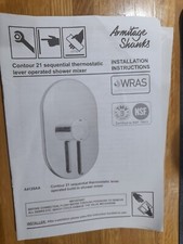 armitage shanks shower mixer