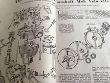 VELOCETTE MSS HIGH CAMSHAFT