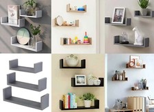 Wall Mounted Floating Shelves